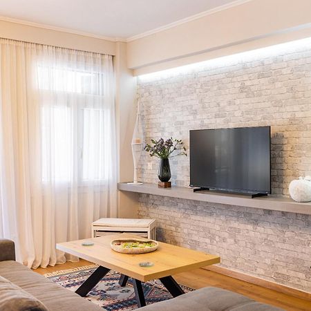 Pythagorio Blue Street Apartment With Balcony Kültér fotó