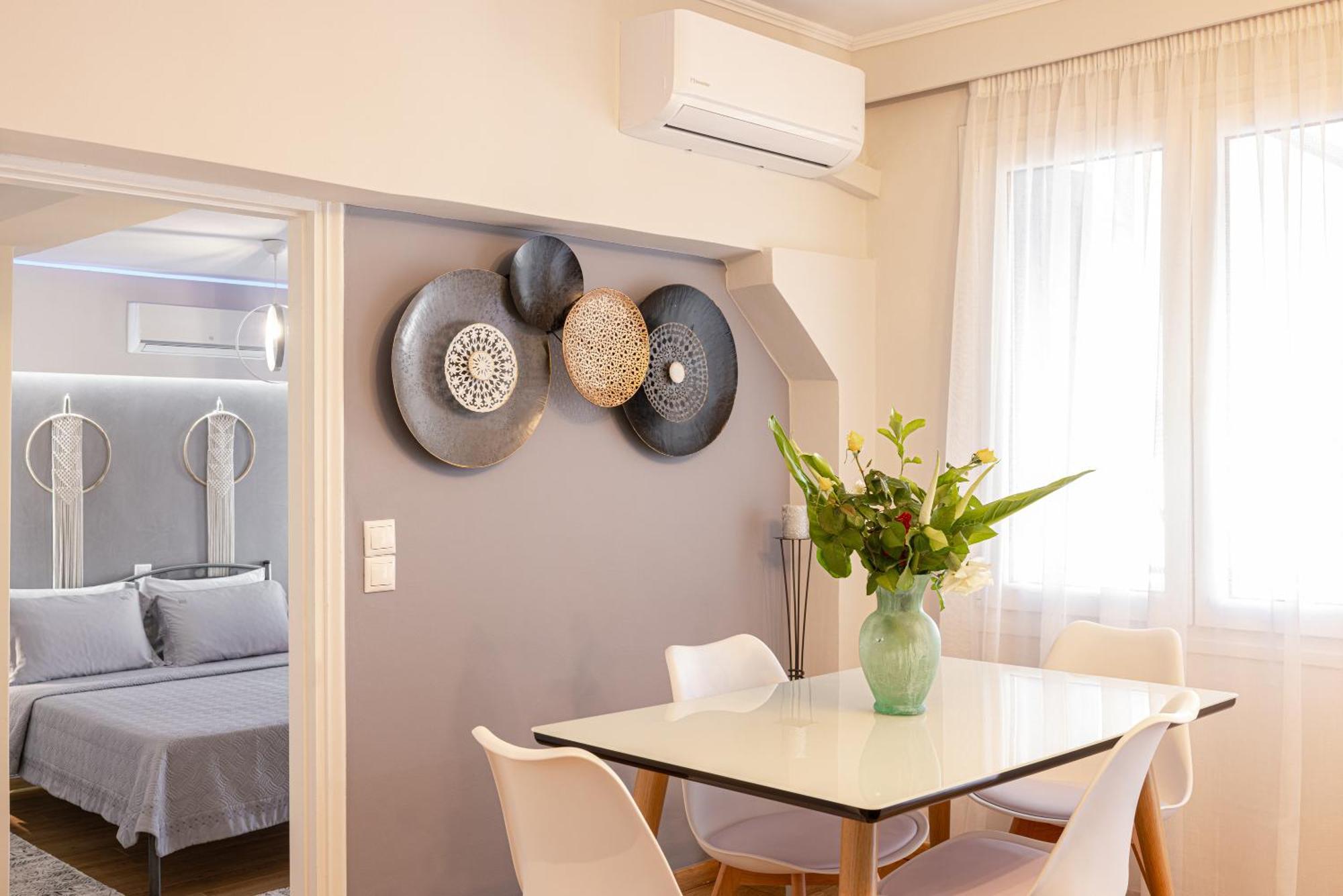 Pythagorio Blue Street Apartment With Balcony Kültér fotó