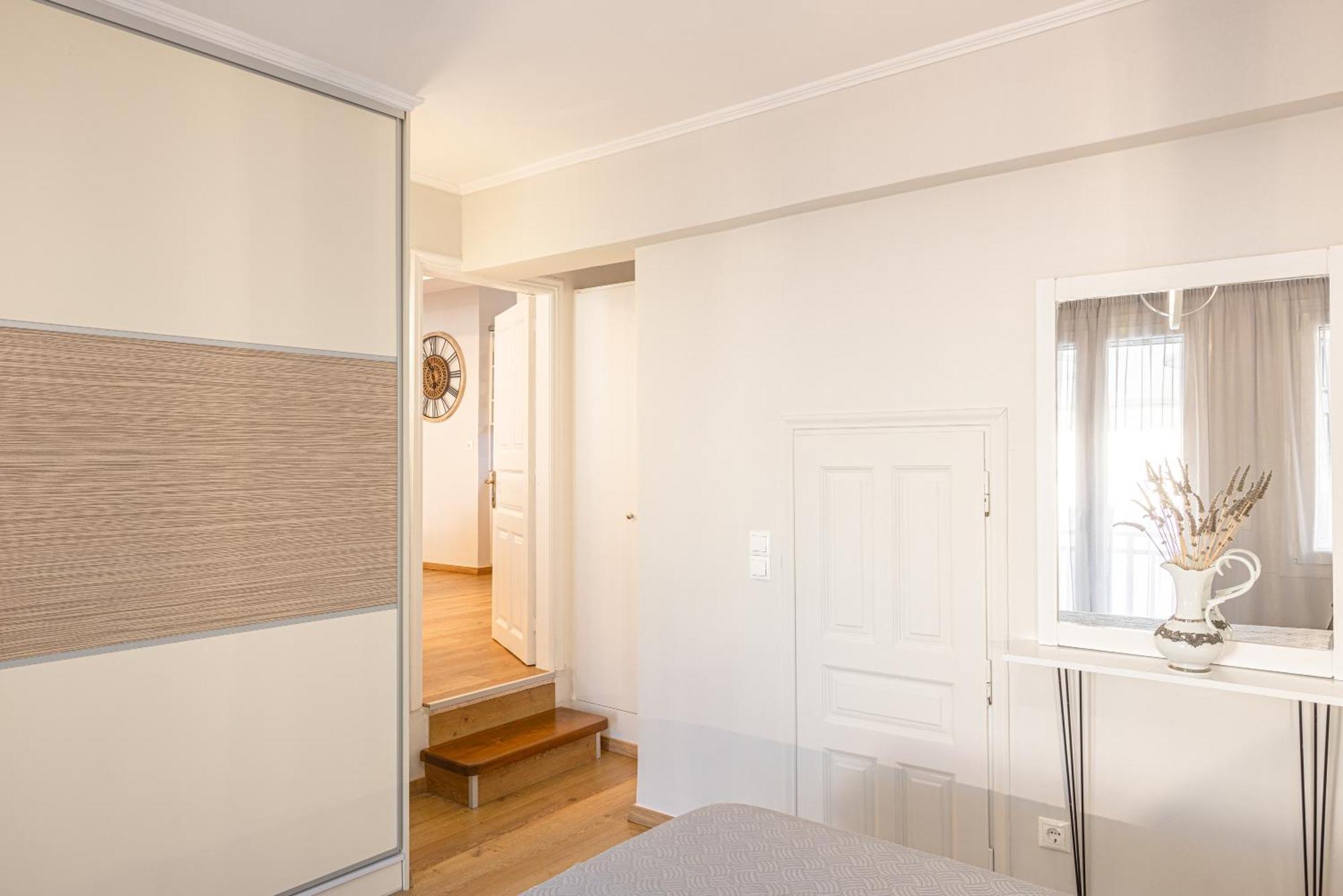 Pythagorio Blue Street Apartment With Balcony Kültér fotó