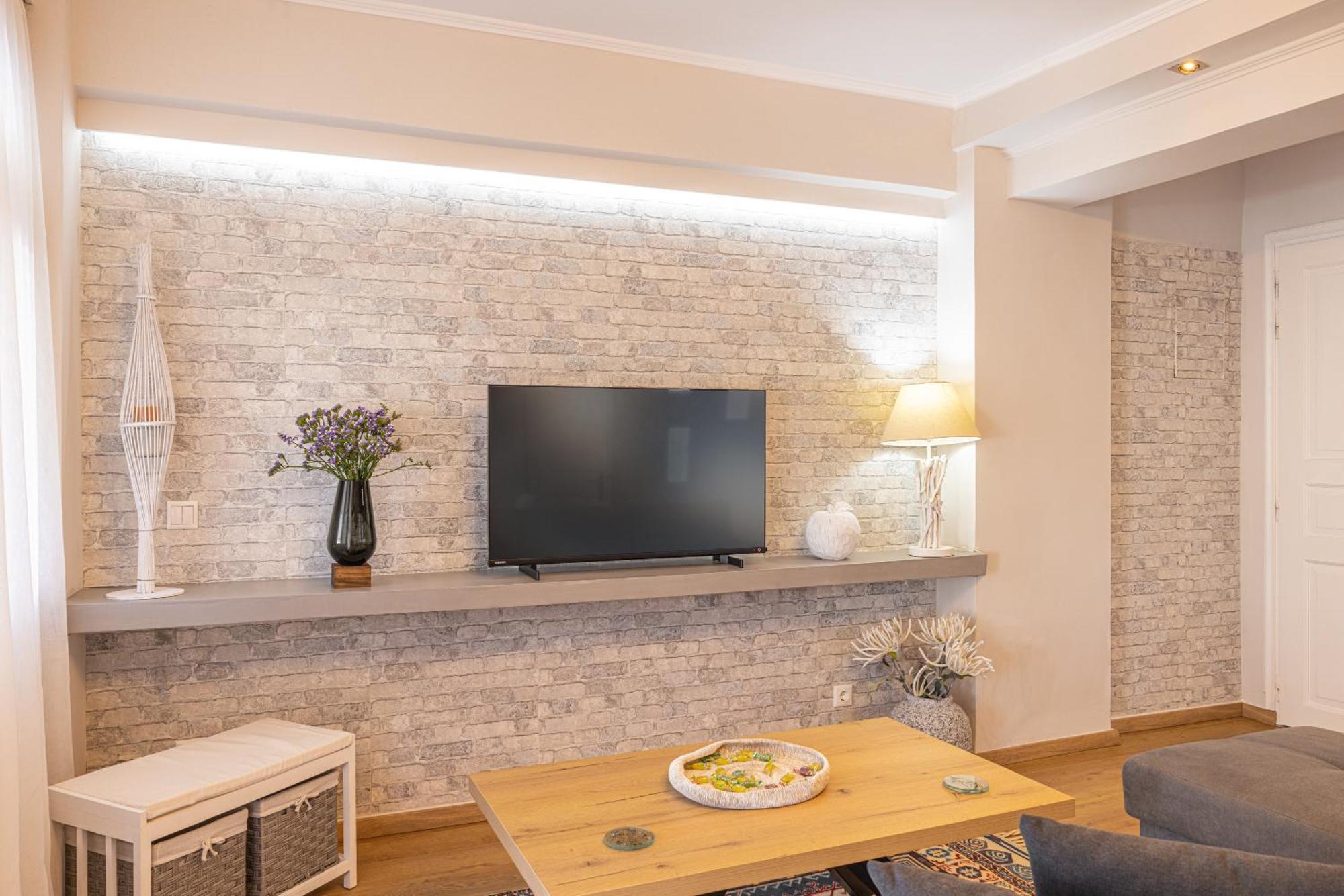 Pythagorio Blue Street Apartment With Balcony Kültér fotó
